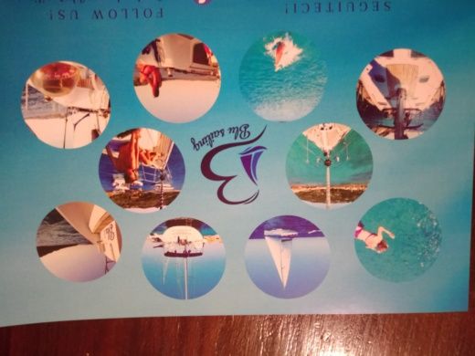 Sailboat Jeanneau 45ds Planta da embarcação