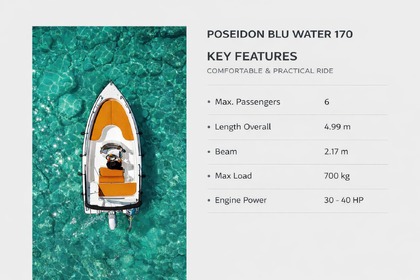 Noleggio Barca a motore Poseidon Blu Water 170 Kardamena