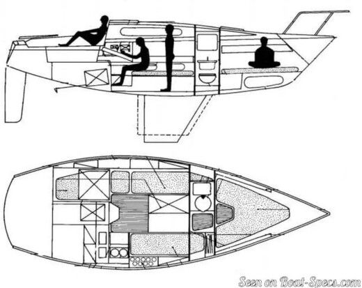 Sailboat Kelt Kelt 8 M Boat design plan