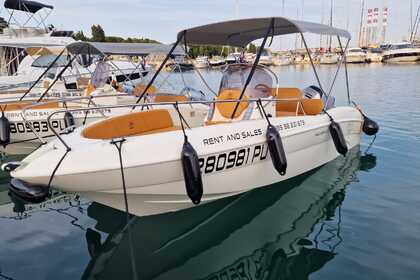 Miete Motorboot PRUA AL VENTO JAGUAR 6.0 Pula