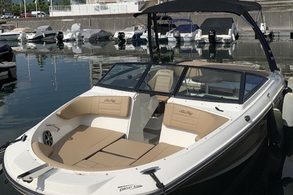 Verhuur Motorboot Sea Ray SPX 210 Aix-les-Bains
