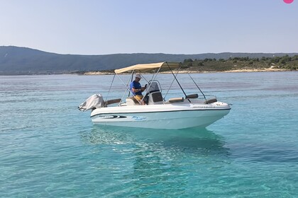 Rental Motorboat KAREL OPEN XS Vourvourou