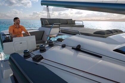 Location Catamaran FOUNTAINE PAJOT Saona 47 with watermaker & A/C - PLUS Jolly Harbour
