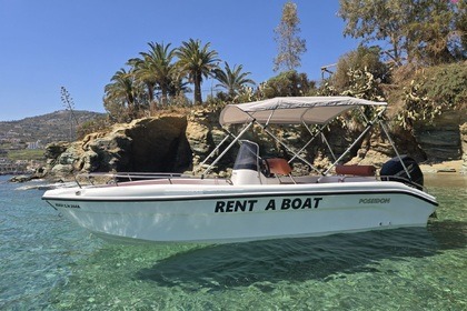 Miete Motorboot Poseidon boat for 6 persons Poseidon 185 Agia Pelagia