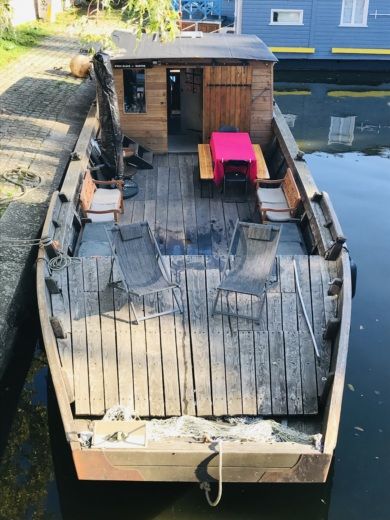 Motorboat ANCAP nantes Gabare/ Toue boat plan