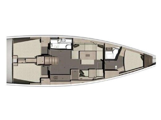 Sailboat DUFOUR 412 GL Plan du bateau