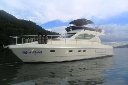 Aluguel Iate a motor Ferretti Elizabeth Rio de Janeiro
