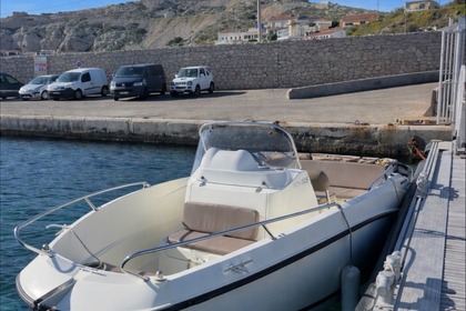 Miete Motorboot Quicksilver Activ 505 Open Marseille