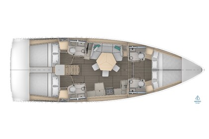 Noleggio Barca a vela  Sunsail 44.4 Corfù