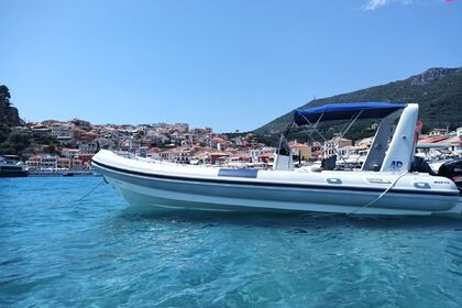 Rental RIB Marco Twenty five Battelo pneumatico Parga