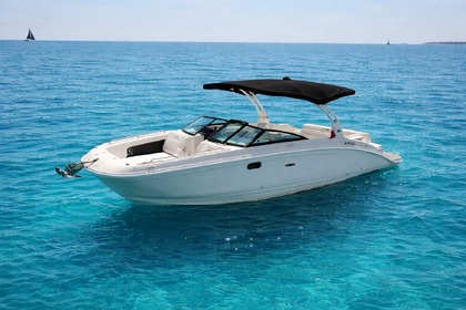 Miete Motorboot Sea Ray SDX 270 Cannes