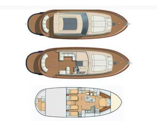 Motorboat Apreamare 54 boat plan