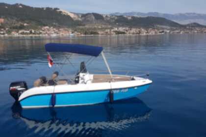 Charter Motorboat Aquamar 17 Rab