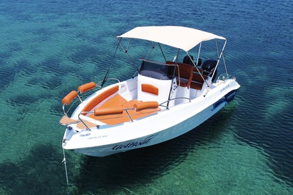 Verhuur Boot zonder vaarbewijs  BlueMax Open 19 Nea Peramos