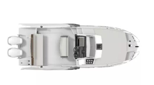 Motorboat BENETEAU Flyer 7.7 SUNdeck Σχέδιο κάτοψης σκάφους