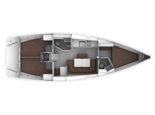 Sailboat BAVARIA 41 CRUISER boat plan