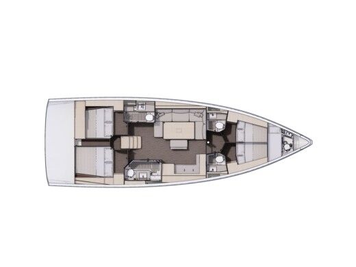 Sailboat Dufour Dufour 470 Grand Large boat plan