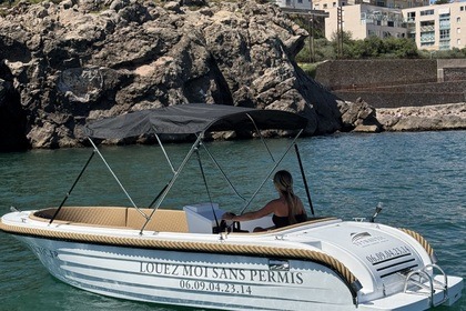Charter Boat without licence  Gentle Tender 555 Sète