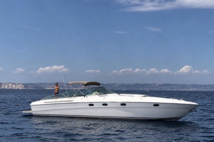 Verhuur Motorboot Baïa 43 Saint-Tropez