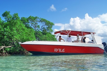 Location Bateau à moteur 4C Vedette Baie Mahault