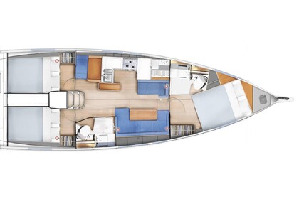 Ενοικίαση Ιστιοπλοϊκό σκάφος  Sunsail 410 Ντουμπρόβνικ