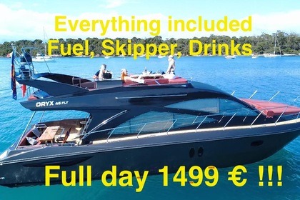 Hyra båt Motorbåt Gulf Craft Oryx 46 Fly Cannes