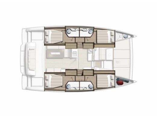 Catamaran  Bali 4.2 boat plan