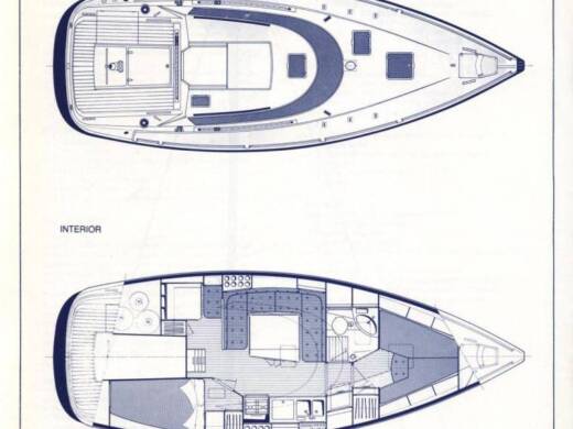 Sailboat Furia 334 restauración Artha boat plan