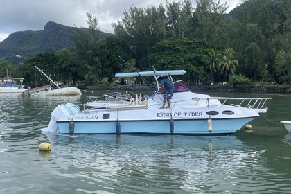 Hire Motorboat Seychelles Power cat 28 Victoria