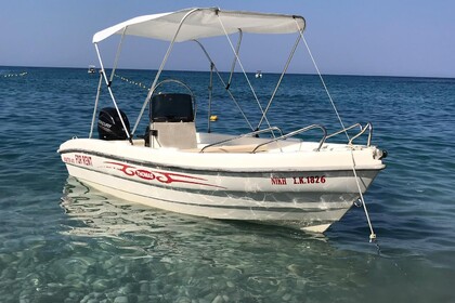 Charter Boat without licence  Master 470 Corfu