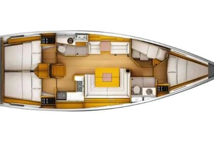 Location Voilier Jeanneau Sun Odyssey 449 (Amarre incluido) Ibiza