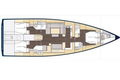 Charter Sailboat  Bavaria C57 Style Laurium