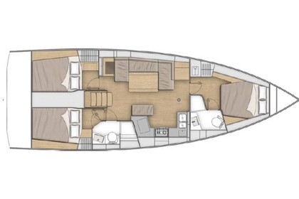 Miete Segelboot Beneteau Oceanis 40.1 Trogir