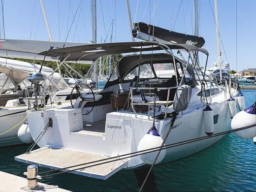 Sailboat  Elan Impression 43 Σχέδιο κάτοψης σκάφους