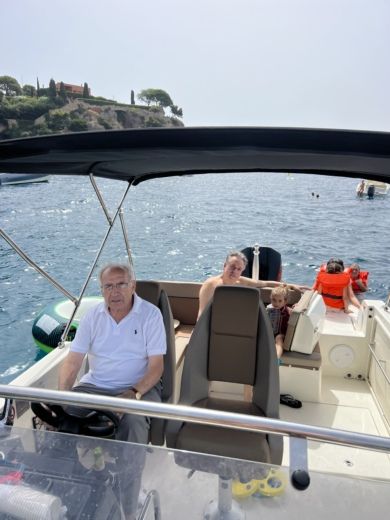 Platja d'Aro Motorboat Quicksilver Activ 755 Sundeck alt tag text