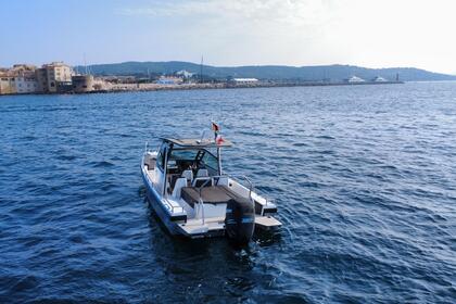 Miete Motorboot Axopar 28 sun top Sainte-Maxime