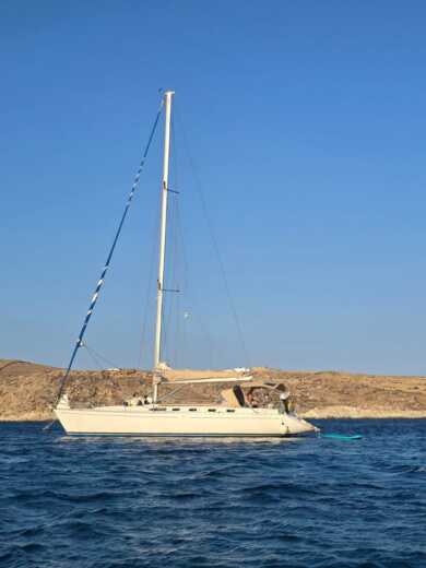 Mykonos Sailboat Dufour Dufour 45 Classic alt tag text