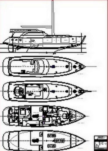 Gulet Custom Custom boat plan
