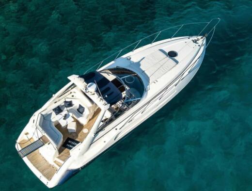 Motorboat Sunseeker Portofino boat plan