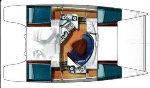 Catamaran Fountaine Pajot Lavezzi 40 Boat design plan
