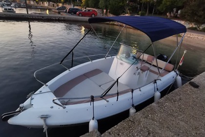 Miete Motorboot Aquamar 17 Rab