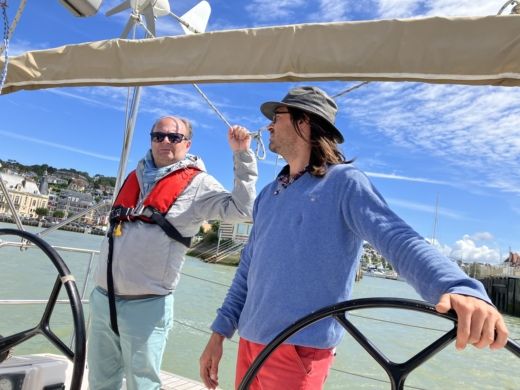 Deauville Sailboat Salona 38 alt tag text