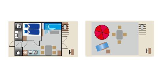 Houseboat Sundeck 400 (HMR) Planta da embarcação