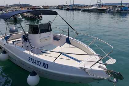 Charter Motorboat Bluline 21 Lumbarda