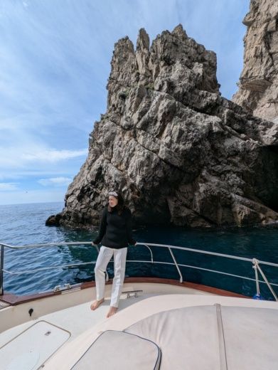 Κάπρι Motorboat Bluteam Opale 750 alt tag text