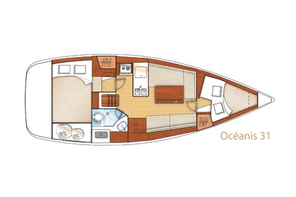 Charter Sailboat BENETEAU OCEANIS 31 Lefkada