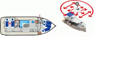 Houseboat Aquino 1190 (ZEU) boat plan