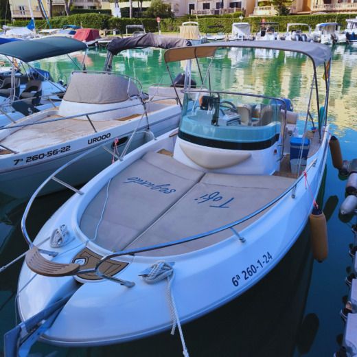 Motorboat Cantieri INVICTUS 190 Fx boat plan