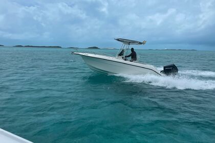 Rental Motorboat Aquasport 205 The Bahamas
