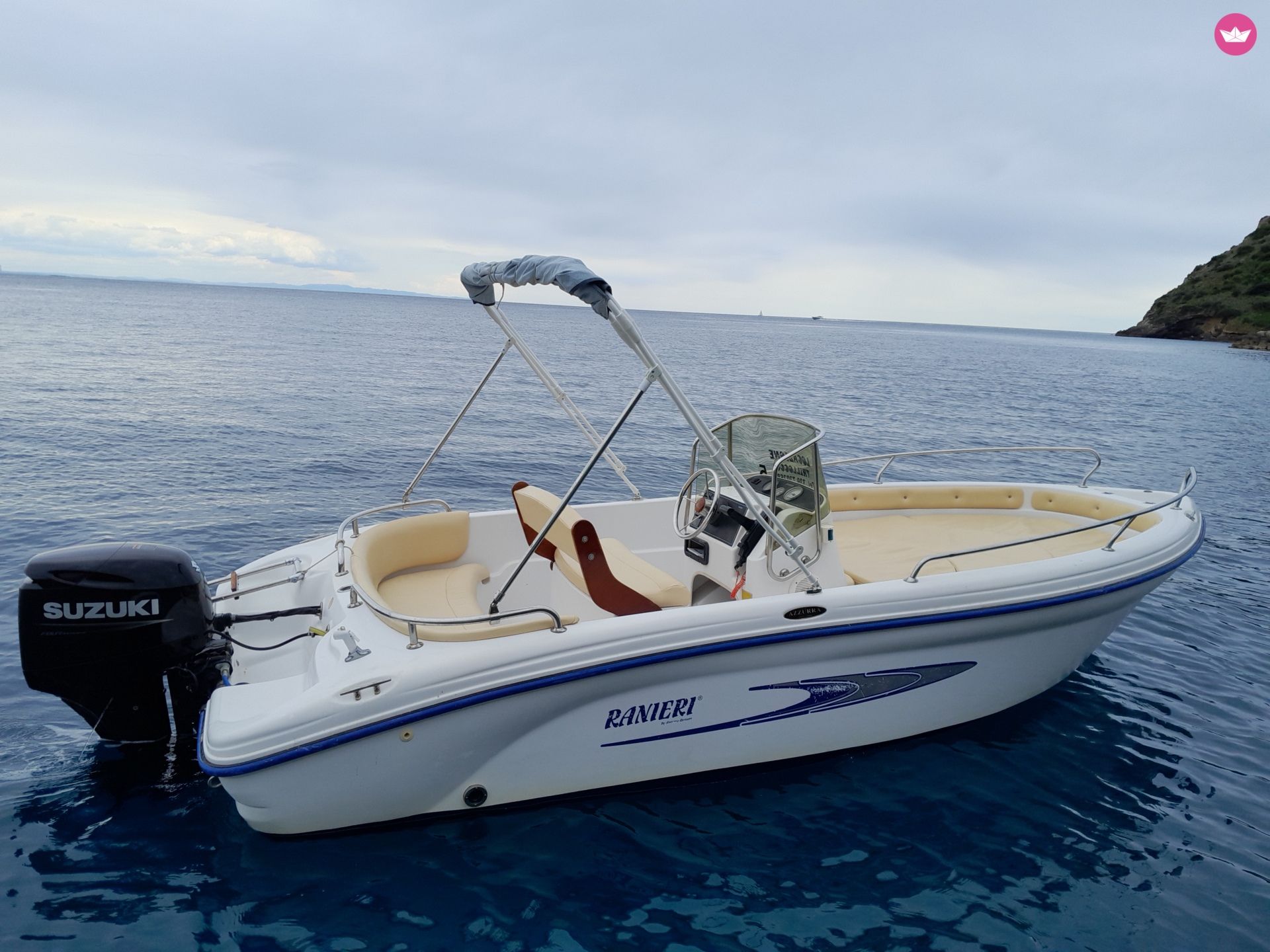 Rent Ranieri Azzurra Limited Edition Boat without license (2005